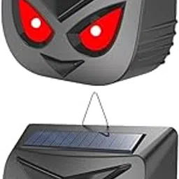 Enakshi® Solar Powered Animal Repellence Garden Cat Deterrents for Lawns Orchard Farm|Home & Garden | Yard, Garden & Outdoor Living |Ultrasonic Pest Repellers|2 Solar Animals Scarers-image-2