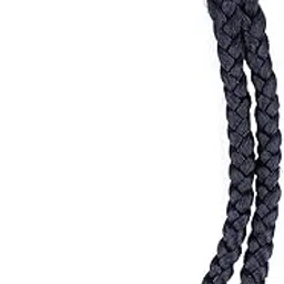 Choice One Radha Rani/Durga Choti Braid Hair (Black) – Soft & Smooth Two Plaited Microfibre Braid for Goddess Idols | by The Kanha Store (6 no ./ 10 inch)-image-3