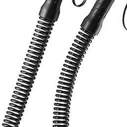 UJEAVETTE Battle Ropes Exercise Training Ropes for Indoor Outdoor Working Out Home Gym Black-image-53