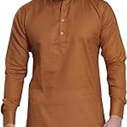 divisive Men's Pure Cotton Only Slim Fit Kurta-picture-49