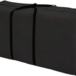 Patio Cushion Storage Bag 68 Inch Extra Large Waterproof Outdoor Pillow Storage Cover for Garden Furniture Cushions Protection Water Resistant, Black-picture-23