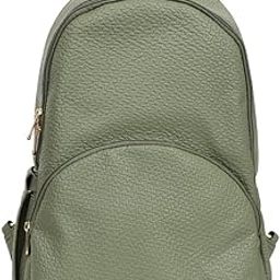 caprese Comet Fashion Backpack for Women (Medium, Olive)-picture-23