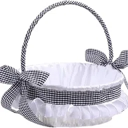CALANDIS™ Wedding Basket Small Modern Storage Basket Home Decor Wedding Party Supplies | Ring Pillows & Flower Baskets | Wedding Supplies-picture-39