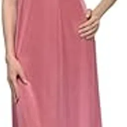 ananqe Women's Satin Maxi Nighty Collection - Full-Length, 10 Colors, Sizes XS-6XL-picture-45