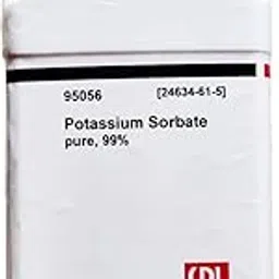 SRL Potassium Sorbate pure, 99%, 500GM, CAS : 24634-61-5,Molecular Formula: C6H7KO2,Molecular Weight : 150.22,Storage: Room Temperature, Shelf Life: 60 Months for laboratory and industrial use-picture-12