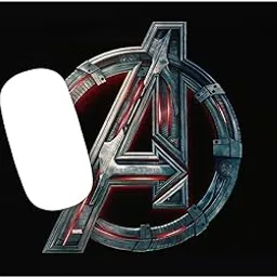 SHERISH Avengers Mouse Pad for Laptop & PC – Superhero Design Desk Mat (19x23 cm, Black) | Smooth Cloth Surface, Non-Slip Rubber Base, Waterproof & Durable Gaming Mousepad for Office & Home Use-picture-14