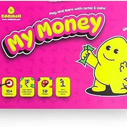 Eddshell 'My Money' Learning Kit | 20+ Fun & Interactive Activities on Money, Savings & Good Habits for Kids 4 5 6 7 8 Years Old | Best Hands-on Education Toy Gift for Boys and Girls-picture-23