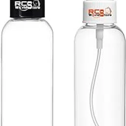 RCS Hair Applicator Bottle - 100ml, Transparent Root Comb Bottle and Fine Mist Spray Bottle | For Hair Oil, Serum, Toner, Conditioner, Shampoo, Salon use and Travel-picture-39