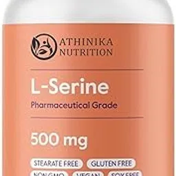 L-Serine 500mg (120 Vegetarian Capsules) - No Stearates - Vegan - Non GMO - Gluten Free-picture-35