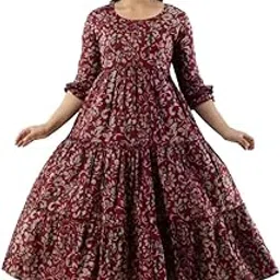 Supbir Rayon Procion Printe Maternity Kurta for Women | Maternity Dress for Pre and Post Pregnancy and Nursing for Mom |-picture-23