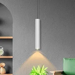 Harold Electricals White Surface Hanging COB Pendant Light for Living Room (12 Watt - Warm White Light)(Metal)-picture-10
