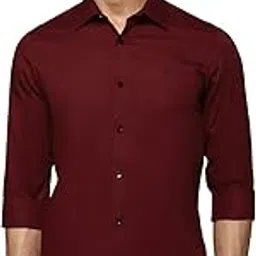 allen solly Men's 100% Cotton Regular Fit Shirt-picture-10
