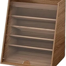 ATORSE Wooden Lipstick Organizer 6 Level Display Shelf For Office Bathrooms Bedroom|Home & Garden|Furniture|Bookcases-picture-35