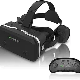 SENYHPHC VR Headset for iPhone & Android Phone, HD 3D Virtual Reality Headset with Remote Controller, Kids & Adults Adjustable VR Glasses for Movies, Games, Phone Compatible 4.7-6 inch-image-23