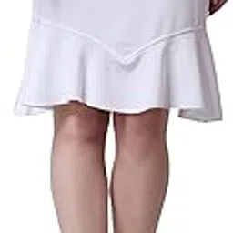 popwings Casual Twill Frill Knee Length Pencil Skirt for Women || Latest Stylish Summer Skirt for Women || Knee-Length Skirt for Women || Semi-Formal Women Skirt-picture-11