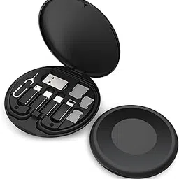 PROXN All in One 60W USB Fast Charging Travel Data Cable Set Type C, Lightening and Micro USB Port Inbuilt Mobile Stand Compatible with i, i-Pad, Samsang, RealMi & All Other Android-picture-44