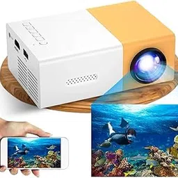 Mini Projector, LCD 1080P Portable Projector Outdoor Movie Projector, Portable Home TV Projector Outdoor Video LED Projector image 1