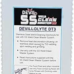 Devillolyte DT3 Electrolyte 1 Liter Suitable for Devil SS Weld Clean Master Food Graded-picture-25