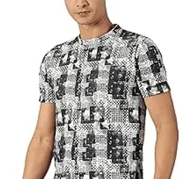 DOUT® Unisex Regular Fit T-Shirt Quick Dry Polyester Premium Round Neck Tshirt for Men Active Gym Sports wear for Men-picture-30