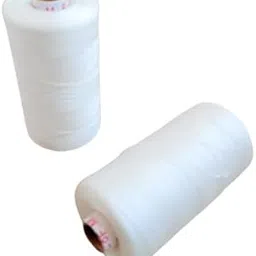 Hookcart Ultra-Thin Strong Nylon Yarn Thread for Beading Jewellery and Craft Making, 25 Gram, White, Pack of 2-picture-12