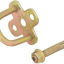 Ceiling Fan Hook Chandelier Hook- Heavy Duty Metal Ceiling Hook 100Kg Capacity Enclosed Round Shaped- Set of 1- Gold Color-picture-35