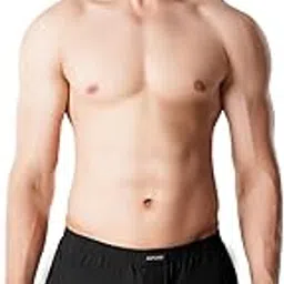 crusoe Men's Casualwear Grey Cotton Boxer Shorts - BasicBoxer Pack of 1 Soft Cotton Woven for Men | Relaxed Fit, Breathable Everyday Comfort image 1