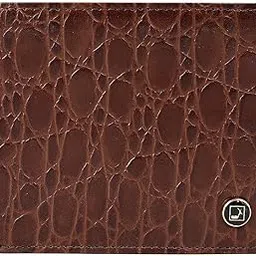 da milano Leather RFID Wallet for Men with Multicard Slot - Brown-picture-12