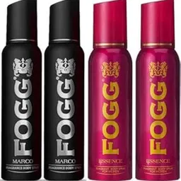 FOGG 2 Marco Deo 120ml & 2 Essence Deo 120ml (set of 4) Body Spray - For Men & Women (480 ml, Pack of 4)-picture-50