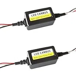 ATORSE 2pcs LED Headlight Canbus Resistor Decoders Canceller H4-picture-21