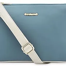 fastrack Trendy White Sling Bag with Adjustable Straps | Faux-Leather Women's Handbags | Sling for Casual Carry-picture-35