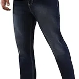 urbano fashion Men's Straight Fit Washed Jeans Stretchable-picture-28
