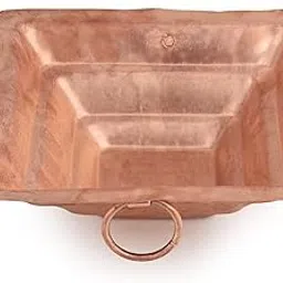 Dokchan Handcrafted Pure Copper Havan Kund with Handle On Both Side Havan & Poojan Purpose (6 Inch)-picture-31
