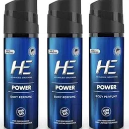 HE Power Men's Body Spray Perfume, 122ml pack of 3-picture-44
