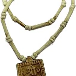 PRAYVERSE Original Tulsii mala shri bageswar dham Tulsi mala with Hanuman Locket/Tulsi Beads for Neck, Men, Women, Boys and Girls Bageswar dham with Hanuman Locket-image-7