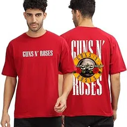 indissh Oversized Tshirt | Music Printed Oversized T-Shirt GNR-picture-50