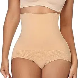 brachy Women's Nylon High Waist Tummy Tucker Women Shapewear, Tummy Tucker Panties for Women with Anti- Rolling Strips, Tummy Control Body Shaper.-picture-31