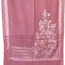 Warm Worth Wollen Kashmiri Aari Embroidery Stole/Wrap (Size 28 x 80 Inches)-picture-52