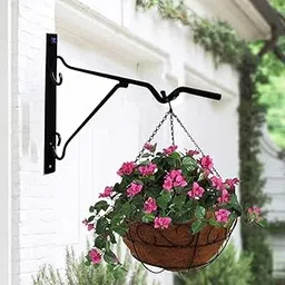Art Gallery Metal Wall Brackets for Home Decor Plant Hangers for Balcony-image-2