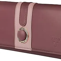 alsu Women's Peach Hand Wallet Clutch | Phone Pocket | 6 Card Slots (irf-002pch)-picture-38