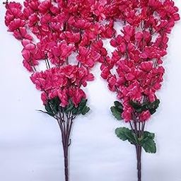 Generic Artificial Flora Cherry Blossom Bunch (Pink, Pack Of 2)-picture-47