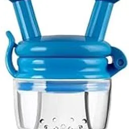 Soft Silicone Fruit & Food Feeder for Babies | BPA-Free Baby Pacifier Feeder | Infant Anti-Choking Teether Feeder | Safe Self-Feeding Tool for Kids & Toddlers | Fresh Fruit Nibbler for Weaning (Multicolor, Pack of 1)-picture-22