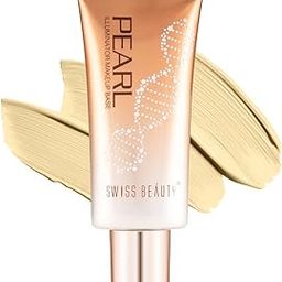 Swiss Beauty Foundation Pearl Illuminator Liquid Highlighter With Radiance Finish | Waterproof, Easily Blendable Illuminator For Face Makeup | Shade -01, 35Gm |-picture-3
