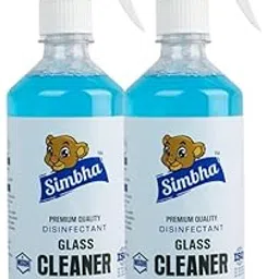 Simbha Glass and Surface Cleaner Liquid Spray | Glass Cleaner for Car, Kitchen, Bathroom and Home Surfaces | Multi Surface Cleaner Liquid Spray (Pack of 2, 0.5 L)-picture-34