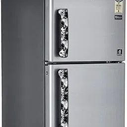 BHOLA PARVATI TRADING Fridge Handle Cover for Refrigerators/Sinlge/Double/Door | Leaves Black Floral Design Cover-Set of 2-image-7