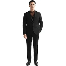 Men's Tailored fit Three Piece Suit-image-85