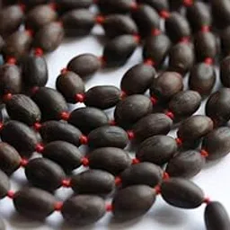 RDK® Natural Lotus Seed Kamal Gatta Mala Necklace with Tassel Rosary Jaapmala for Meditation Mantra Chanting & Pooja Astrology for Men & Women - 108 Beads-image-74