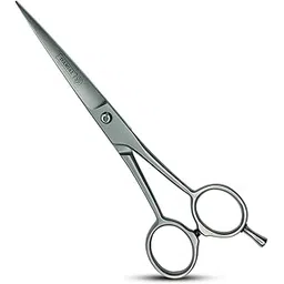 DANIAL Professional High Carbon Razor Cut Stainless Steel Hair Cutting Scissors - Ideal for Hairs, Beard, Moustache, and Nose Trimming (Satin, 7 Inches)-picture-16
