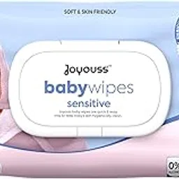 JOYOUSS Baby Wipes Sensitive (72 Wipes) | Enriched with Aloe Vera, Chamomile & Vitamin E | pH Balanced, Paraben Free, Ideal for Delicate Skin – Pack of 1-picture-49