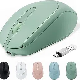 Quntee Bluetooth Wireless Mouse USB C for Mac Air Pro/iMac/Computer/Laptop, Wireless Bluetooth Type C Mouse Compatible with MacBook/iPad/Surface Pro Portable Silent Rechargeable Mouse-image-23