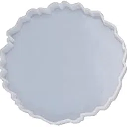 Round Agate Resin Coaster Silicone Mould, 5 Inch, DIY Epoxy Casting-picture-46